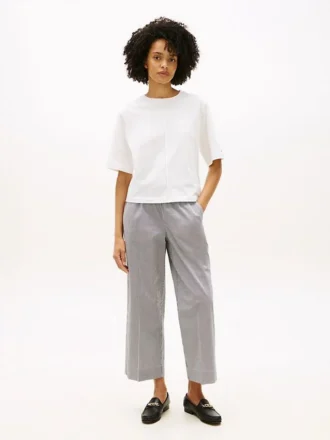 Pantalon large à enfiler