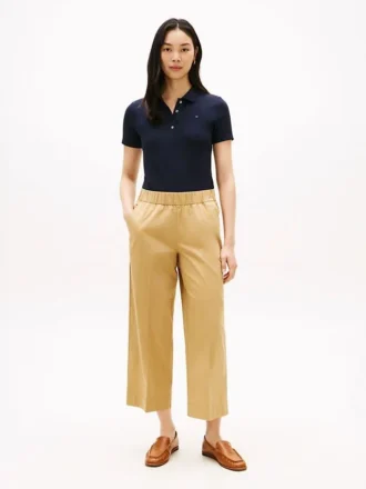 Pantalon large à enfiler