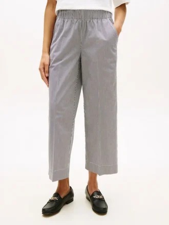 Pantalon large à enfiler