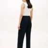 Pantalon large à enfiler