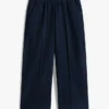 Pantalon large à enfiler
