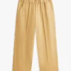 Pantalon large à enfiler