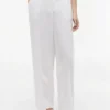 Pantalon léger en lin mélangé à enfiler Pantalon léger en lin mélangé à enfiler