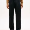 Pantalon à plis coupe décontractée Pantalon à plis coupe décontractée