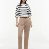 Pantalon à poches en coton stretch Pantalon à poches en coton stretch