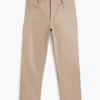 Pantalon à poches en coton stretch Pantalon à poches en coton stretch