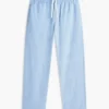 Pantalon sans fermeture à l’entrejambe en mélange coton-lin Pantalon sans fermeture à l’entrejambe en mélange coton-lin