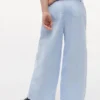 Pantalon taille haute à jambes larges pour enfant Pantalon taille haute à jambes larges pour enfant