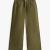 Pantalon taille haute à jambes larges pour enfant Pantalon taille haute à jambes larges pour enfant