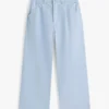 Pantalon taille haute à jambes larges pour enfant Pantalon taille haute à jambes larges pour enfant