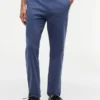 Pantalon à taille élastique en dobby Pantalon à taille élastique en dobby