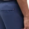Pantalon à taille élastique en dobby Pantalon à taille élastique en dobby
