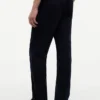 Pantalon à taille élastique en dobby Pantalon à taille élastique en dobby