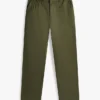 Pantalon à taille élastique en dobby Pantalon à taille élastique en dobby
