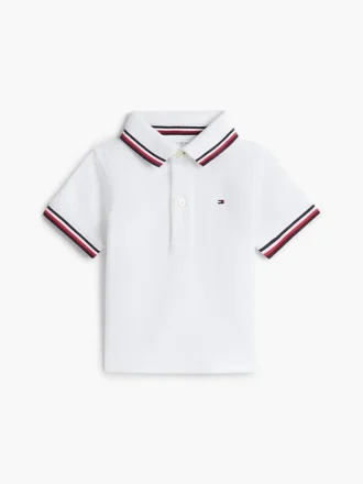 Polo à bordures pour bébés
