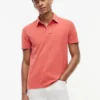 Polo Crest teint en pièce, coupe classique Polo Crest teint en pièce, coupe classique