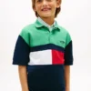 Polo de rugby color block pour enfant Polo de rugby color block pour enfant