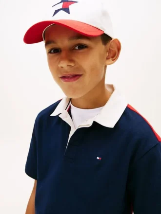Polo de rugby color block pour enfant