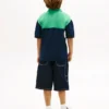 Polo de rugby color block pour enfant Polo de rugby color block pour enfant