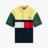 Polo de rugby color block pour enfant Polo de rugby color block pour enfant