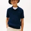 Polo en maille ajourée pour enfant Polo en maille ajourée pour enfant