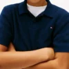 Polo en maille ajourée pour enfant Polo en maille ajourée pour enfant