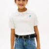 Polo en maille pointelle pour enfant Polo en maille pointelle pour enfant