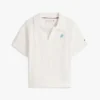 Polo en maille pointelle pour enfant Polo en maille pointelle pour enfant
