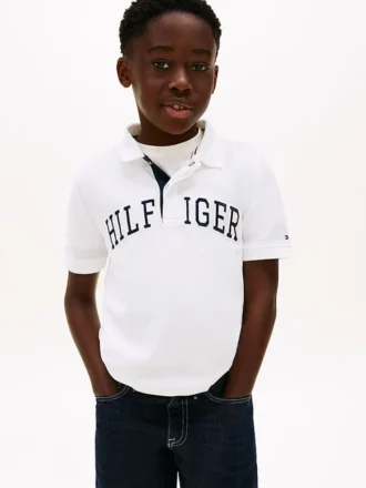 Polo graphique Hilfiger pour enfants