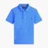 Polo pour enfant à imprimé drapeau sur toute la surface Polo pour enfant à imprimé drapeau sur toute la surface