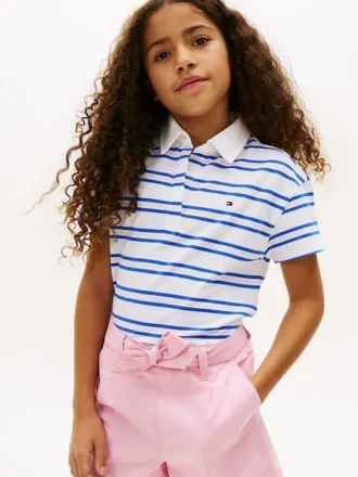 Polo rugby rayé pour enfant Polo rugby rayé pour enfant