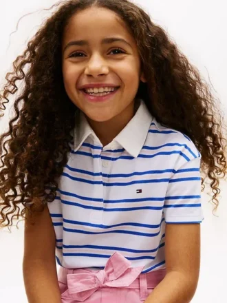 Polo rugby rayé pour enfant Polo rugby rayé pour enfant