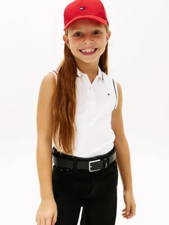 Polo sans manches extensible pour enfant