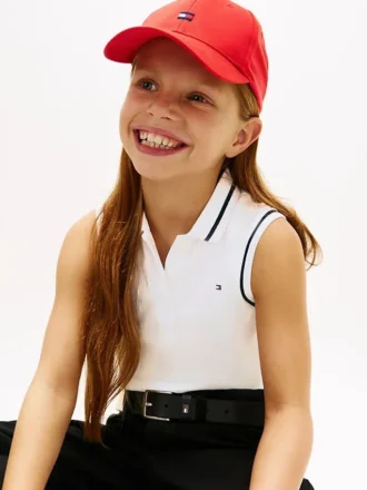 Polo sans manches extensible pour enfant