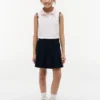 Polo sans manches à rayures extensible pour enfant Polo sans manches à rayures extensible pour enfant