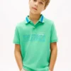 Polo stretch Hilfiger Logo pour enfant Polo stretch Hilfiger Logo pour enfant