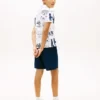 Polo stretch à logo intégral pour enfant Polo stretch à logo intégral pour enfant