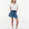 Polo stretch à manches bouffantes pour enfants Polo stretch à manches bouffantes pour enfants