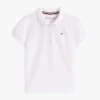 Polo stretch à manches bouffantes pour enfants Polo stretch à manches bouffantes pour enfants