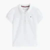 Polo stretch à manches bouffantes pour enfants Polo stretch à manches bouffantes pour enfants