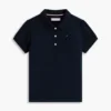 Polo stretch à manches bouffantes pour enfants Polo stretch à manches bouffantes pour enfants