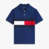 Polo stretch à rayures colorées pour enfant Polo stretch à rayures colorées pour enfant