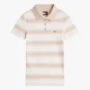 Polo Tommy Jeans à coupe ajustée en maille côtelée Polo Tommy Jeans à coupe ajustée en maille côtelée
