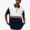 Polo Tommy Jeans Relaxed à fermeture éclair quart de longueur Polo Tommy Jeans Relaxed à fermeture éclair quart de longueur