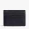 Porte-cartes en cuir avec logo drapeau sur toute la surface Porte-cartes en cuir avec logo drapeau sur toute la surface