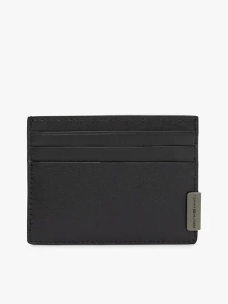 Porte-cartes en cuir grainé