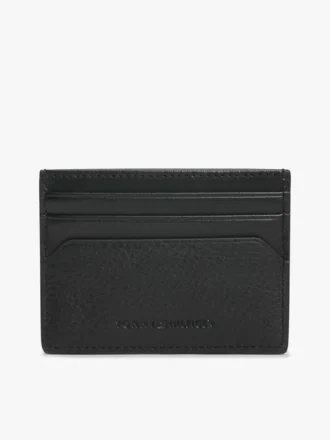 Porte-cartes en cuir grainé