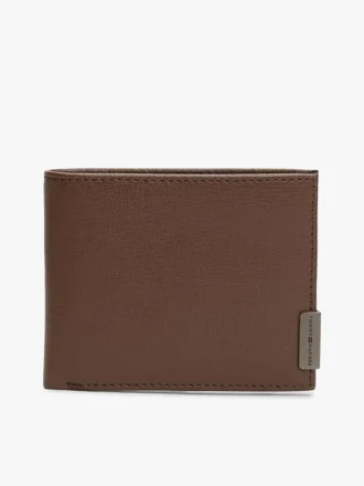 Portefeuille en cuir grainé Portefeuille en cuir grainé