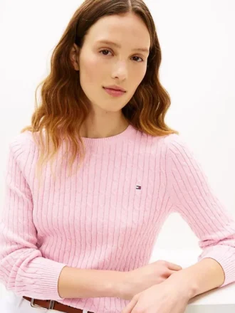 Pull en maille torsadée Pull en maille torsadée