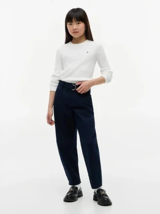 Pull en maille torsadée pour enfant